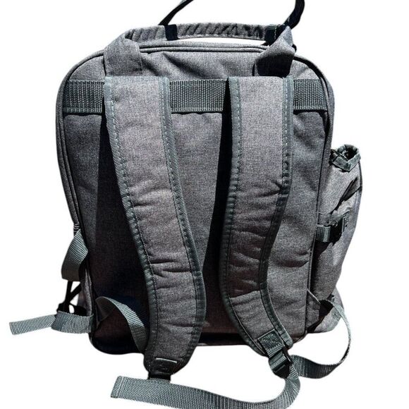 NWT! ALLCAMP Gray Outdoor Picnic Backpack for 2 People - Picture 6 of 10